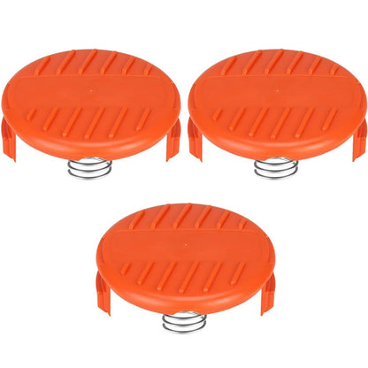 3PCS Replacement Spool Cap & Spring For Black & Decker LST201 LST220 LST300