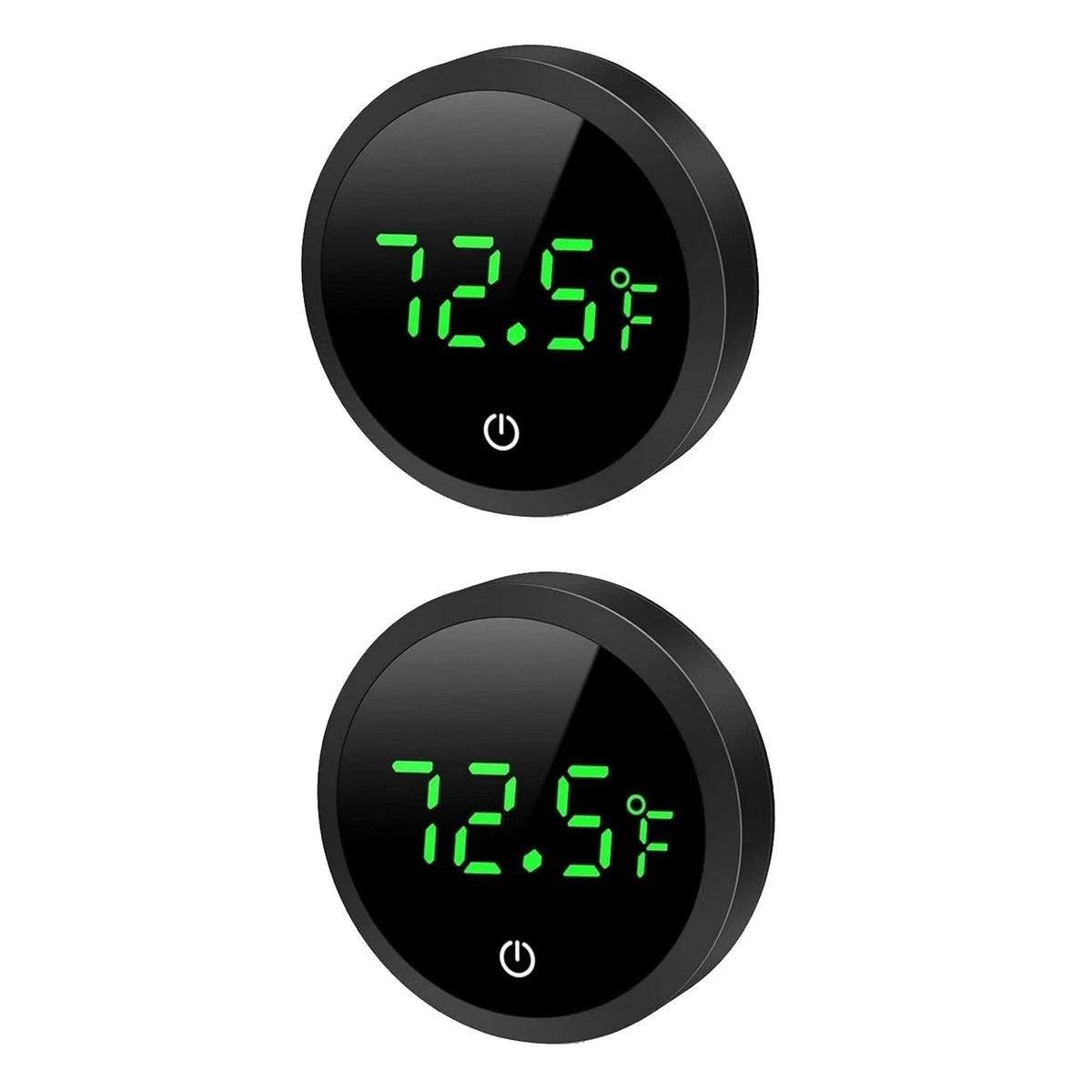 Wireless Digital Thermometer 2pcs LCD Aquarium Fish Tank Temperature Gauge