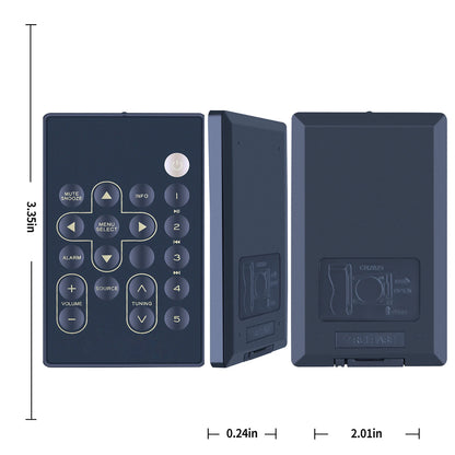 Replacement Remote Control For Tivoli Audio NetWorks / NetWorks+ Model 10
