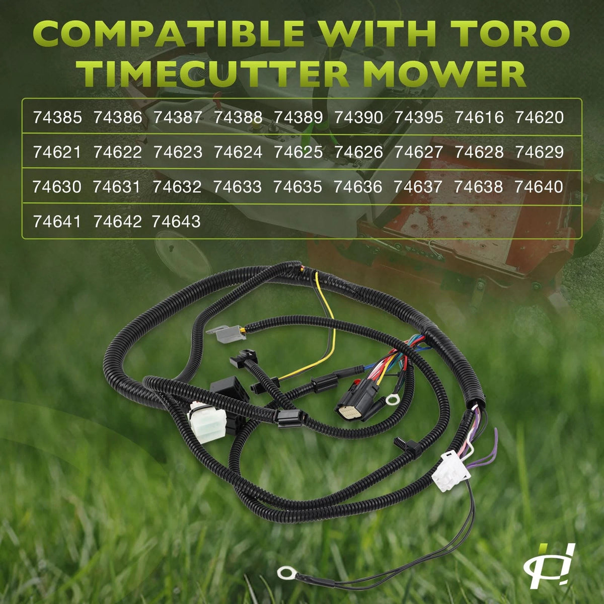 136-9184 Complete Wiring Harness Compatible with Toro TimeCutter Mower and...
