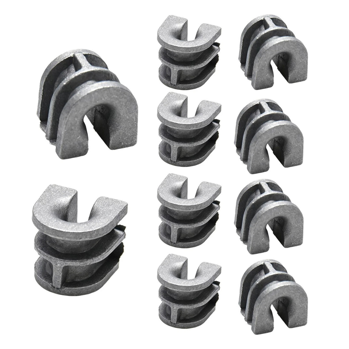 10 Pack Trimmer Head Eyelet Sleeves Fits for Stihl Stops Fraying Cast Aluminum