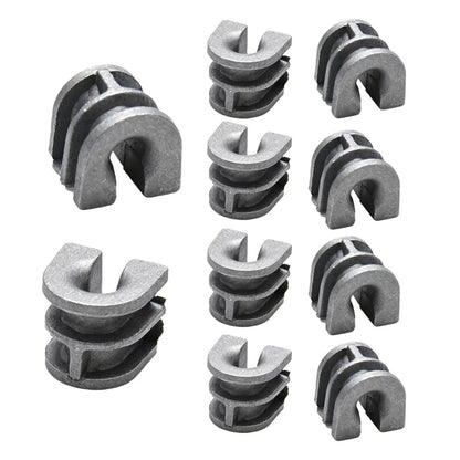 10 Pack Trimmer Head Eyelet Sleeves Fits for Stihl Stops Fraying Cast Aluminum