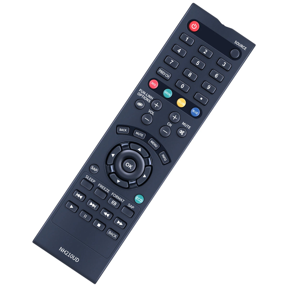 Replacement Remote Control For Sylvania TV LC190SS2 LC260SS2 LC320SS2 NH210UD