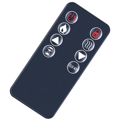 Replacement Remote Control For Various  Recessed Mounted Electric Fireplace