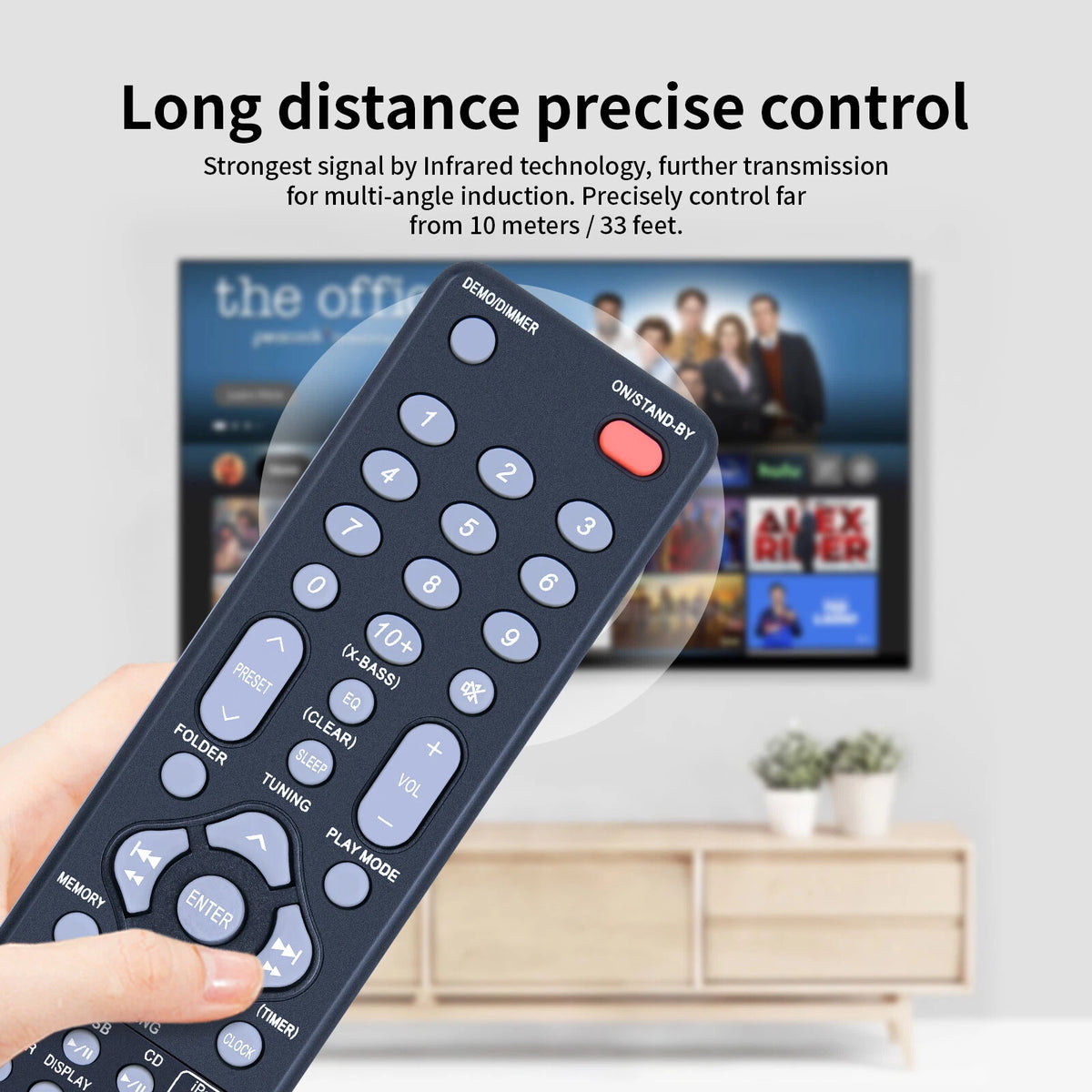 RRMCGA293AWSA Remote Control For Sharp GXM10 Audio System