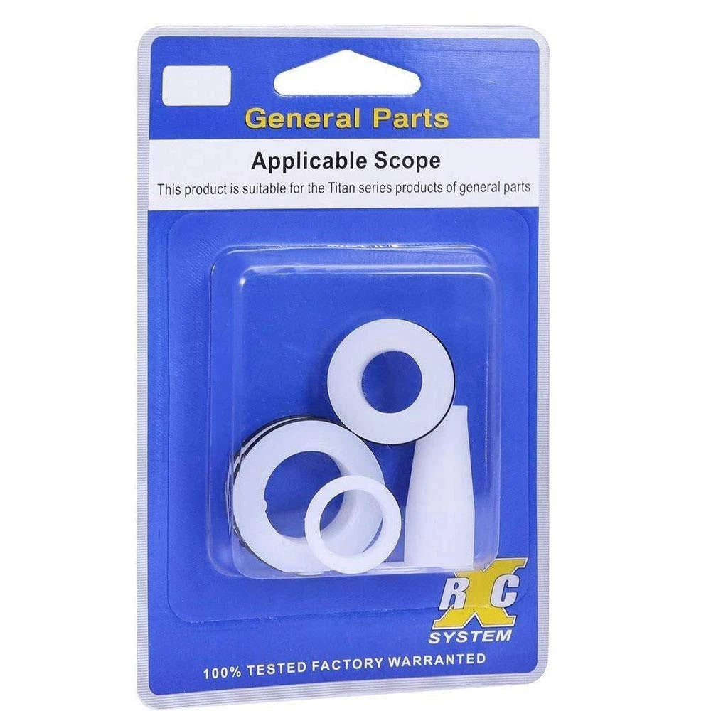 Airless Sprayer 440 Repair Packing Kit,Piston Seal and Upper Lower white