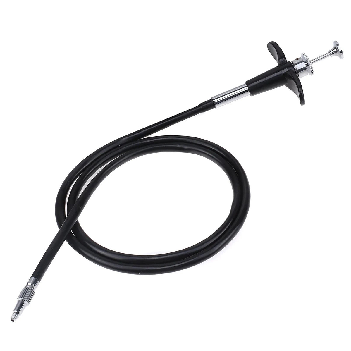 Sturdy Steel Center Locking Cord Shutter Release Cable Auto Lock Camera 100cm