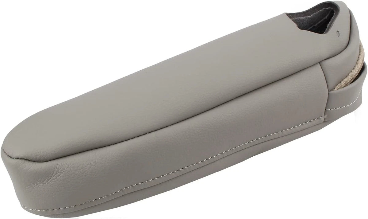 AUTOKAY 2Pcs Gray Leather Seat Armrest Cover Fit for Lexus RX300 RX330 RX350...