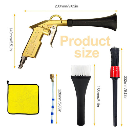 QZQUFJ Air Compressor for Car Detailing Tool, High Pressure Air...