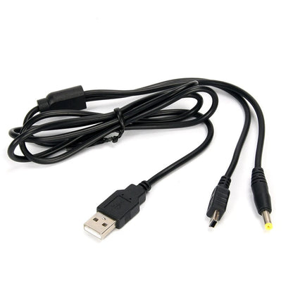 1.2m/4ft 2 In 1 USB Data Charging Cable Charger Cord For PSP1000 PSP2000 PSP3000