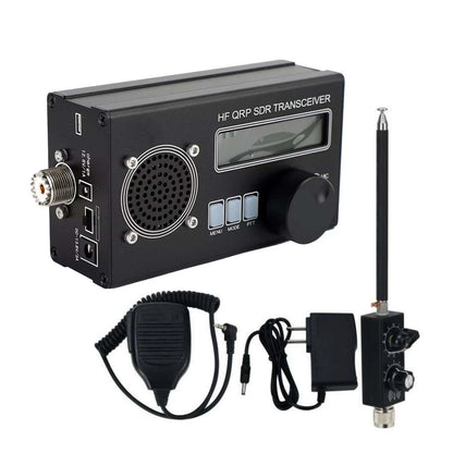 Durable 8-Band 10W USDR/USDX HF QRP SDR Transceiver SSB/CW Transceiver w/Antenna