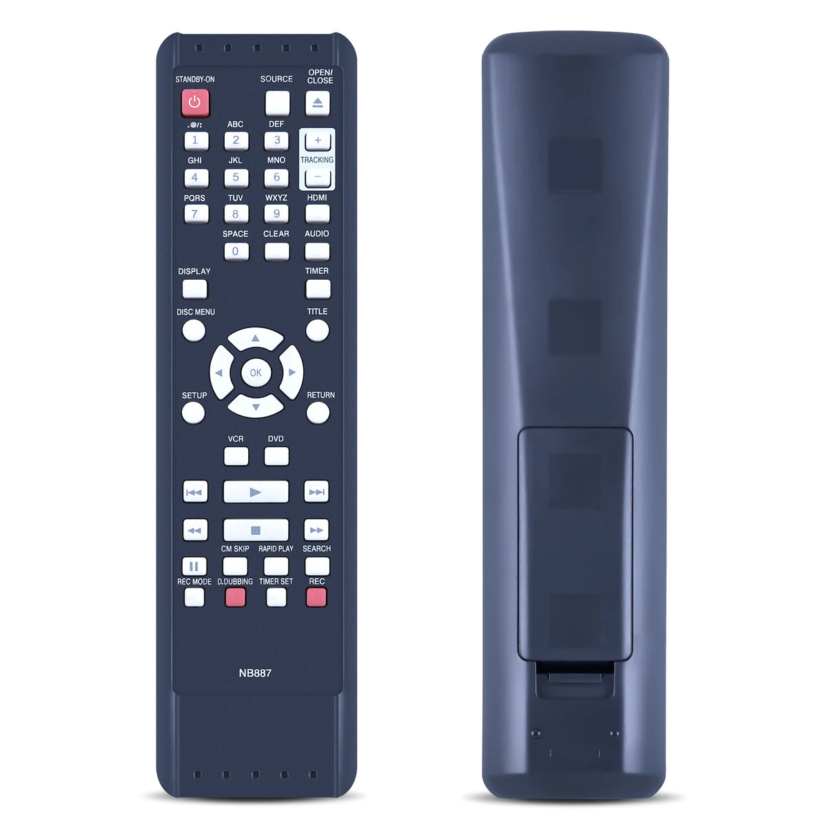 NB887 NB887UD Remote Control For Magnavox DVD VCR Combo ZV427MG9 RZV427MG9