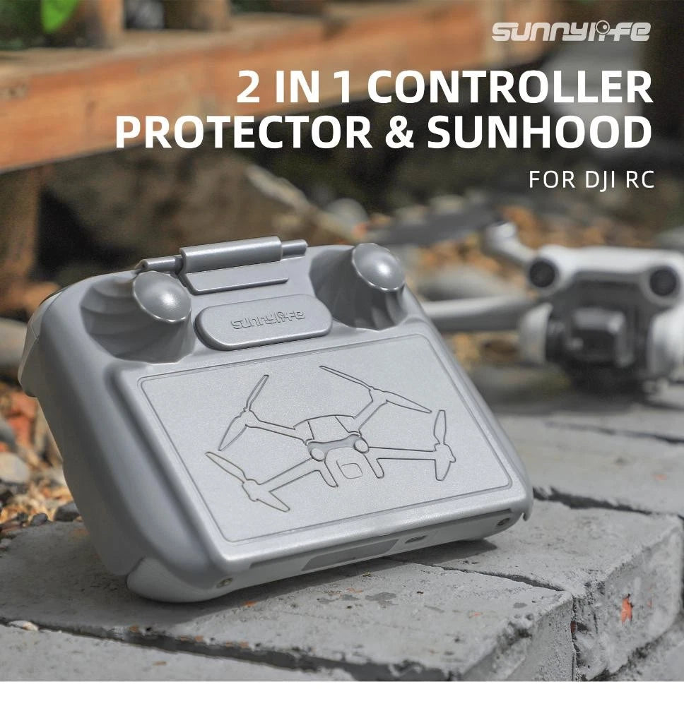 2-Gear Shading Controller Screen Protective Cover Sun Hood For DJI Mini 3 Pro RC
