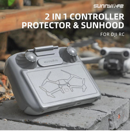 2-Gear Shading Controller Screen Protective Cover Sun Hood For DJI Mini 3 Pro RC