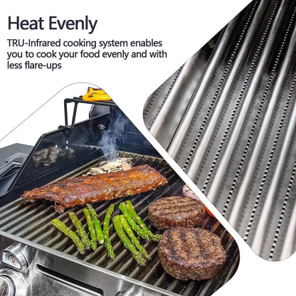 Hongso 18 3/8" Emitter Grates 18 x 17 1/4" (2-Burner / Grates)