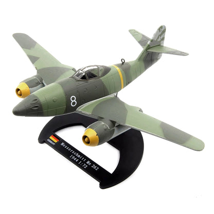 High Simulation 15cm Alloy 1/72 German Messerschmitt Me-262 Fighter Model