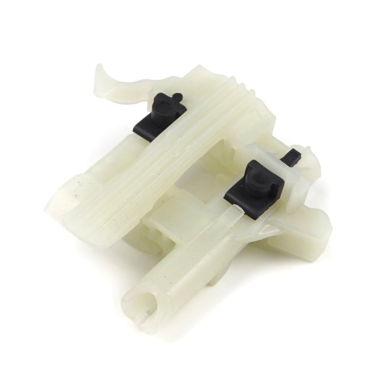 Window Regulator Repair Clips Front Left Door White with Machined Finish