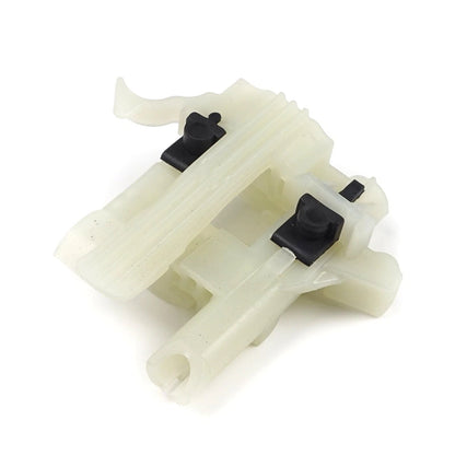Window Regulator Repair Clips Front Left Door White with Machined Finish