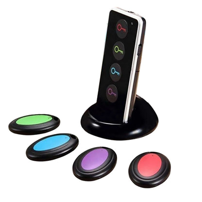 1 Pcs  Remote Wireless Key Finder Electronic Receiver Locator 4 in1 Alarm