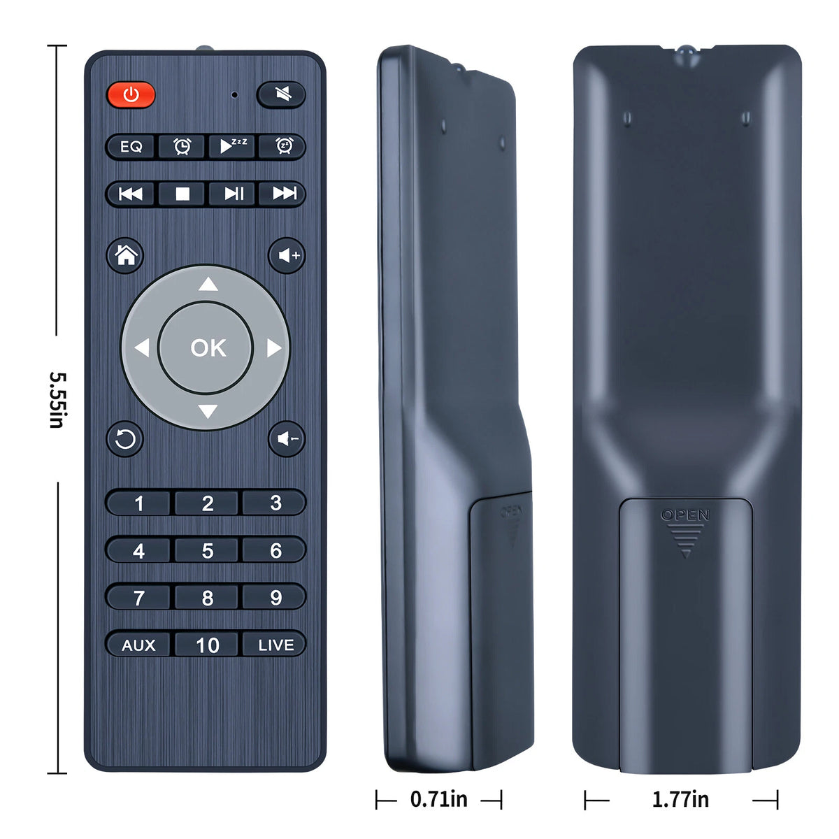 For SiriusXM GDI-SXTTR3 Sound Station Remote Control Replacement