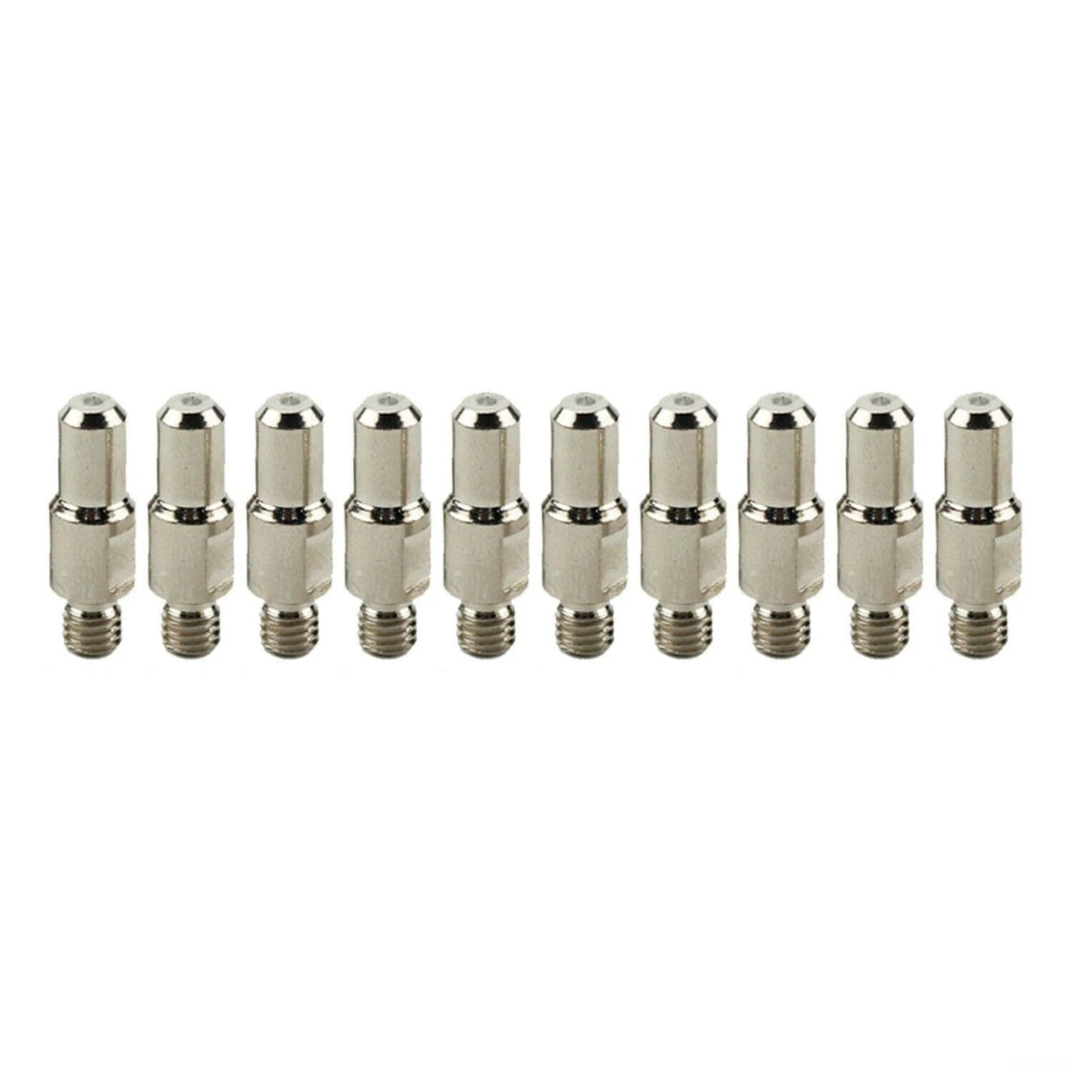 Plasma Cutter Parts, Electrode Tips Cups Consumables For brass/sliver/black