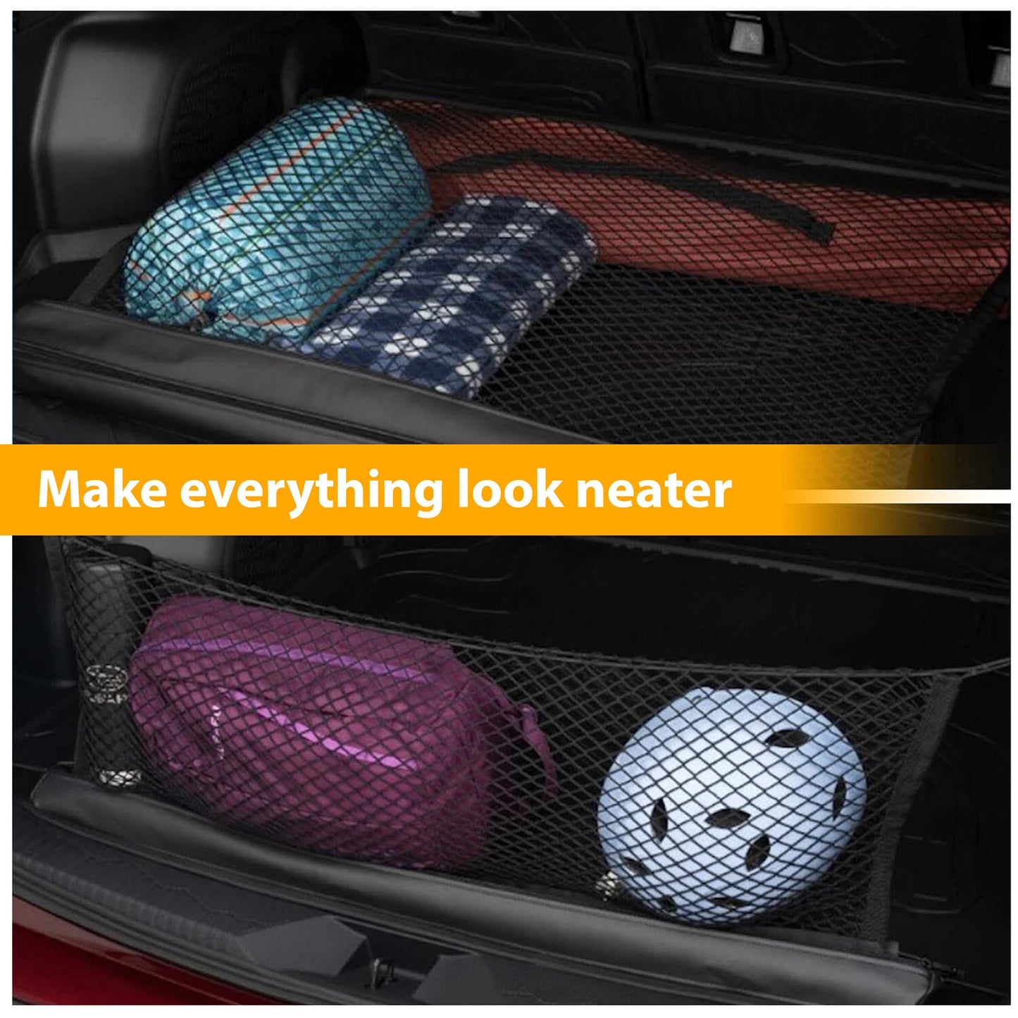 Rear Compartment Cargo Net Black Mesh F551SAN000 For 2020-2025 Subaru Outback