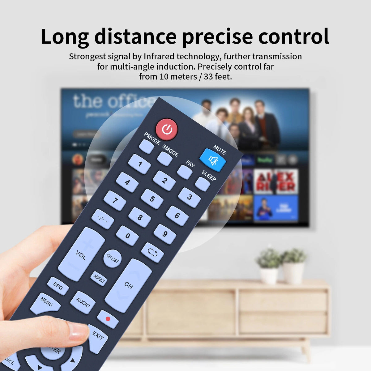 RM-C3310 Remote Control For JVC TV LT-19HA82U LT-28HA82U LT-28FD100 LT-32C360