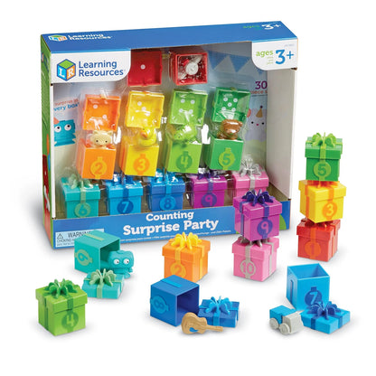 Learning Resources Counting Surprise Party - Toddler Medium, Multi-color