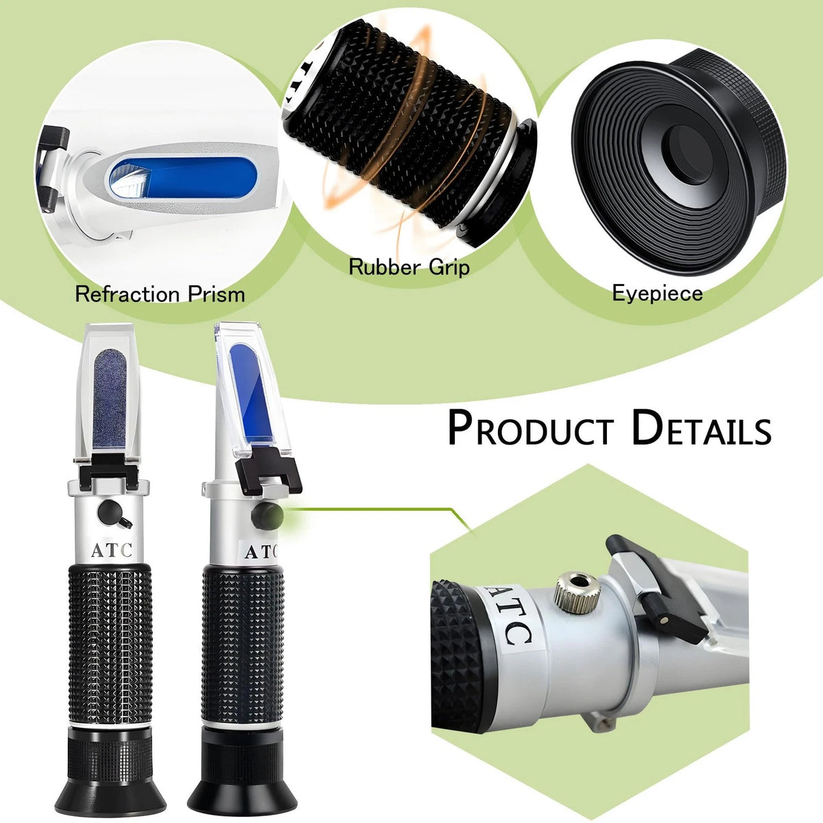 Seawater Salinity Refractometer, Automatic Refractometer