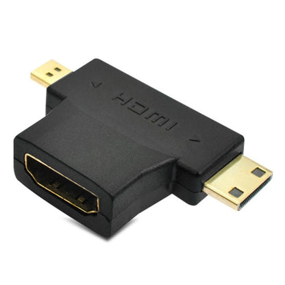 1 Pcs HDMI Female to Mini Micro HDMI Male Adapter Durable Replacement Connector