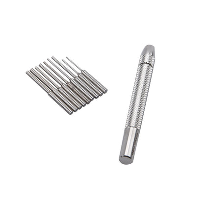 Watch Bracelet Remover Pin Punch Tool With Stainless Steel 0.5-1.6mm Pin Bit