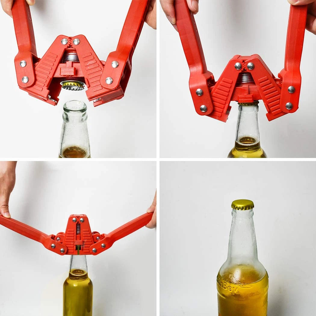 Manual Bottle Capper Tool, Double Lever Hand with 144 Capper-1