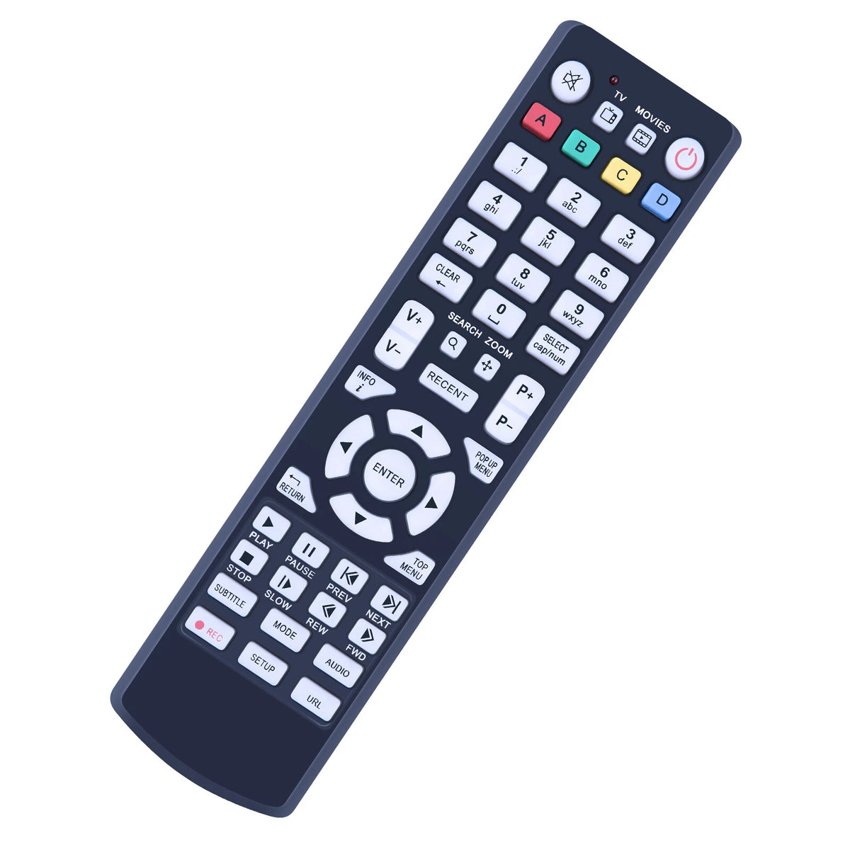 Replace Remote Control For KATINA TV Box Micro HD Relax Dune HD 53D TV-101