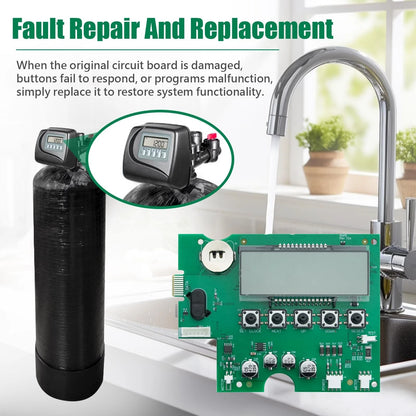 V3108 circuit board for Clack WS1 series water softener
