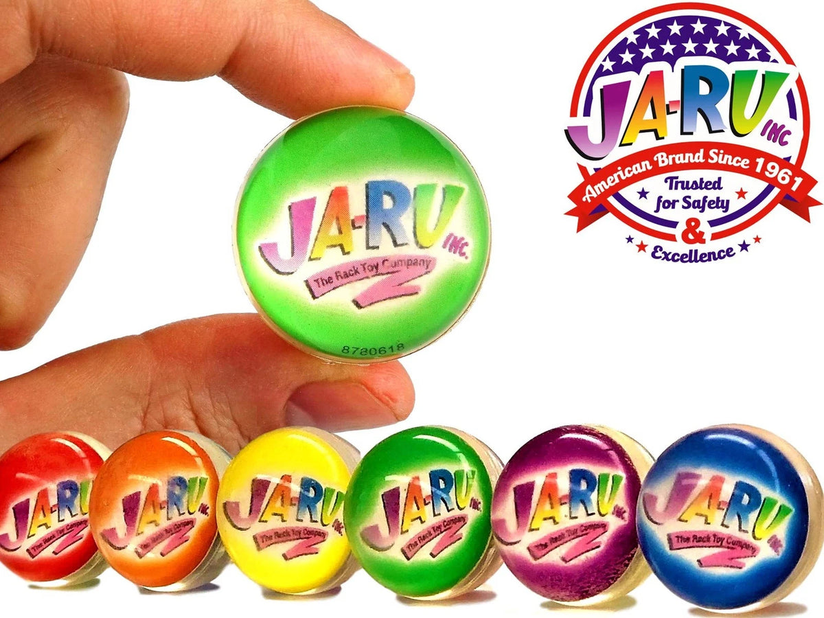 JA-RU Jumbo Jax Toy Set (3 Pack) Soft Rubber Jacks Game 3 Packs,