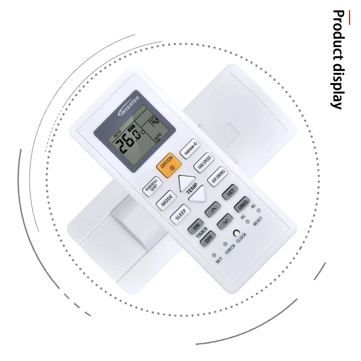 Replacement Remote Control For Panasonic Air Conditioner 10600