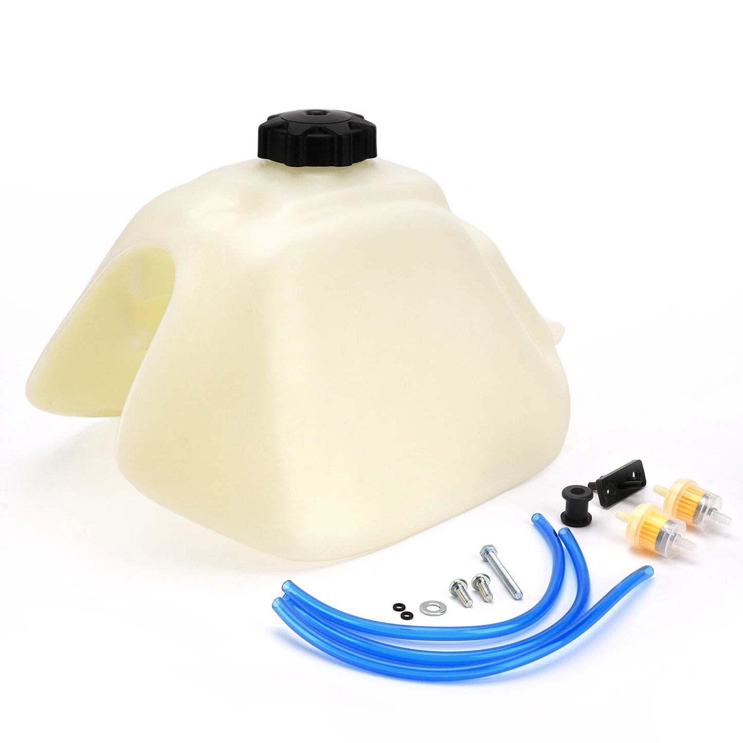 Fuel Tank Gas Tank for 1985-1986 Honda TRX125 Fourtrax 125 Plastic White