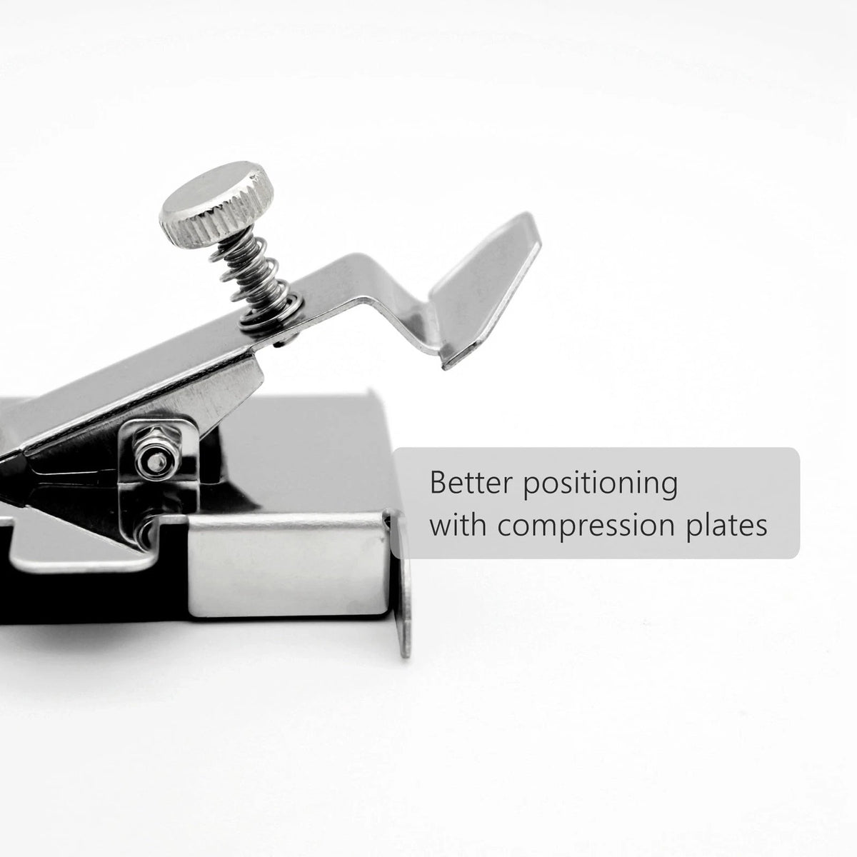 Magnetic Seam Guide for Sewing Machine,Guide 2 inches x 3.2 inches, Silver