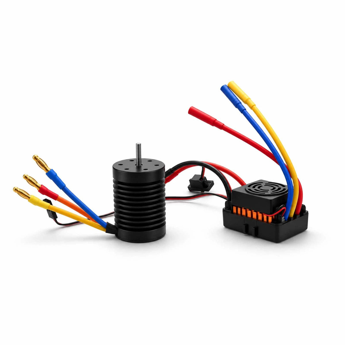 1 Set Waterproof F540 4370KV Motor With 60A ESC Kit Accessories For 1/10 RC Car