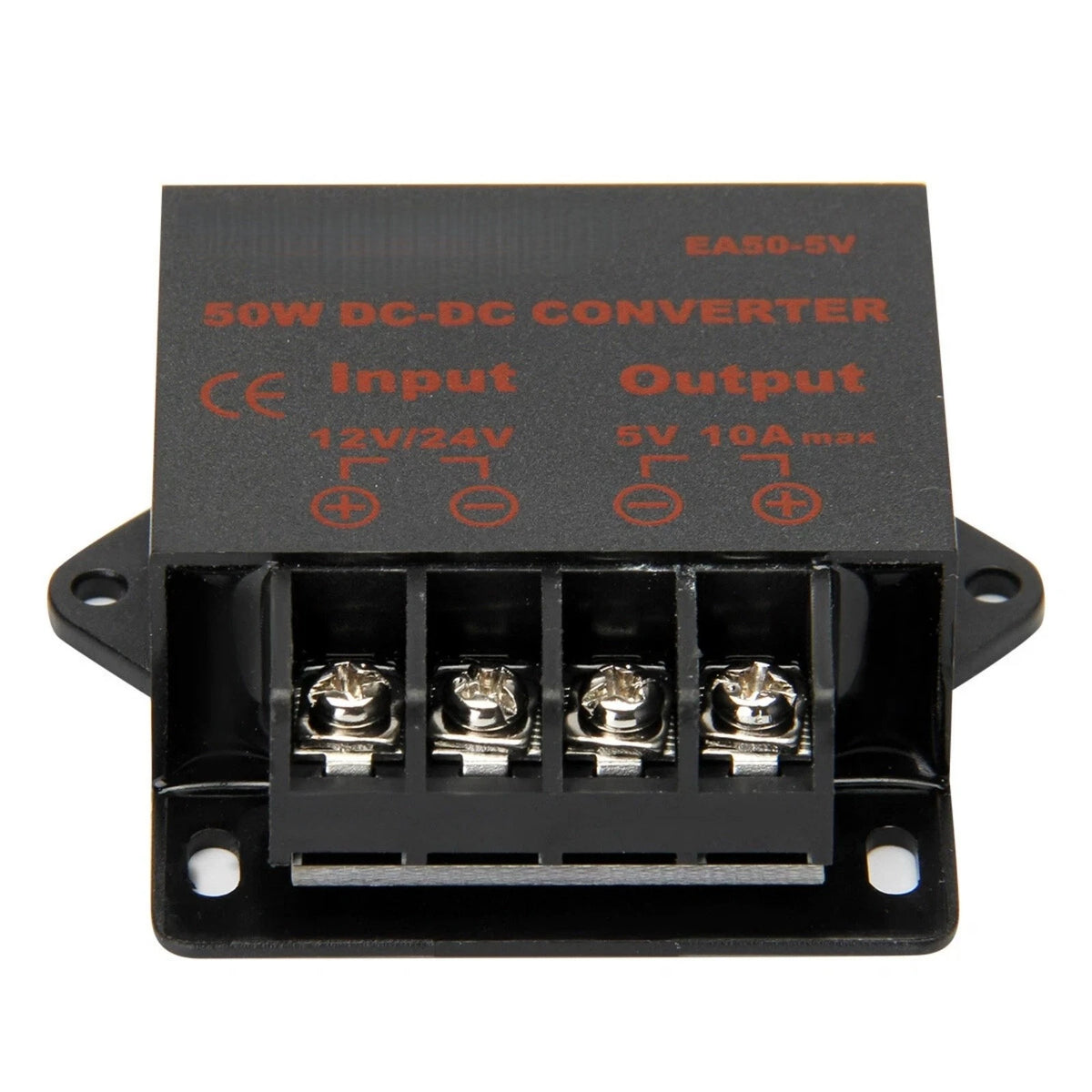 Industrial Voltage Reducer 12V/24V to 5V 10A Waterproof Potting Overheat Proof