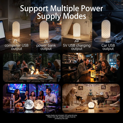 3DZWMAN 3PCS LED Lamp Kit 001 Compatible with Bambu Lab A1
