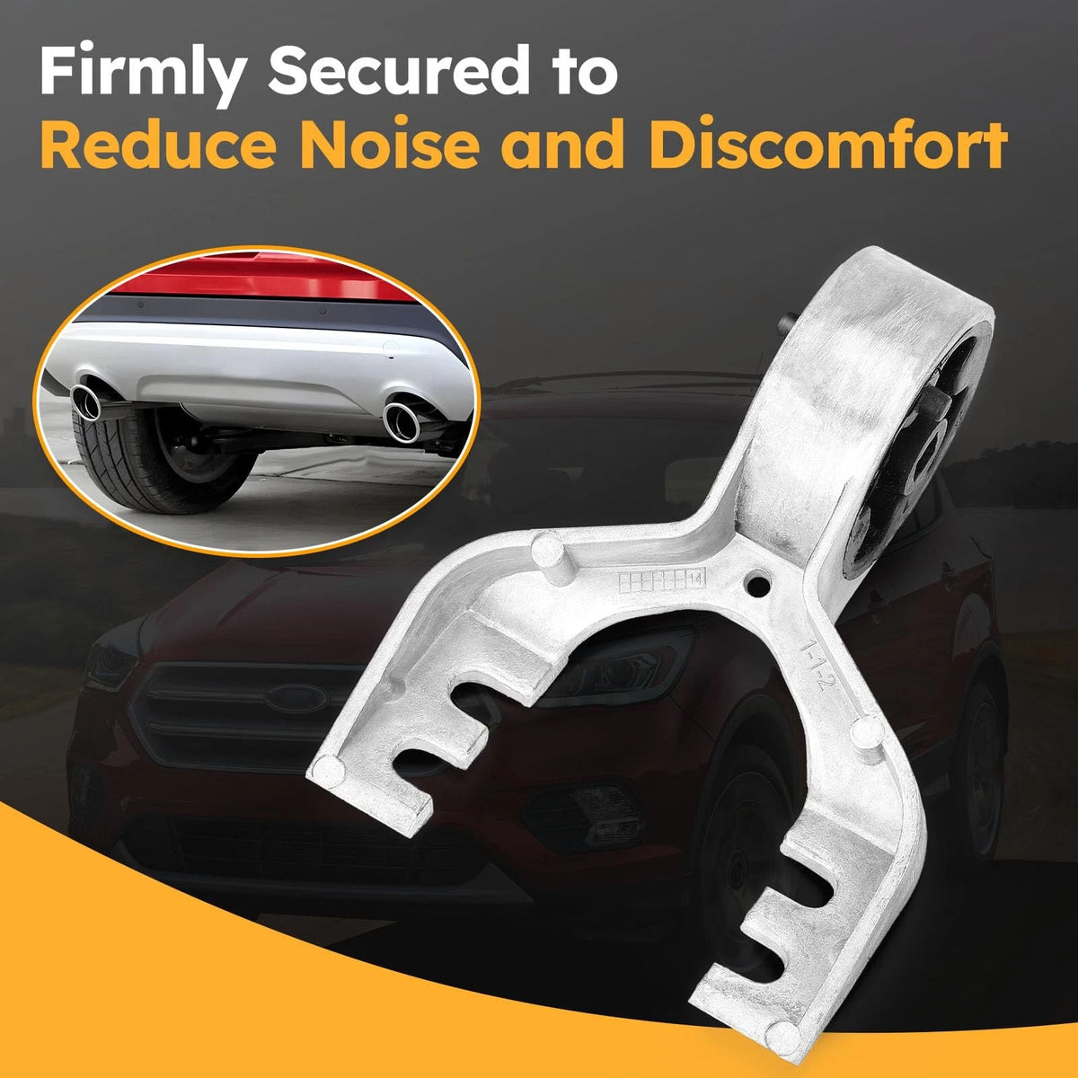 CV6Z5K291K Exhaust Muffler Mounting Bracket Hanger for 2013 2014 2015 2016...