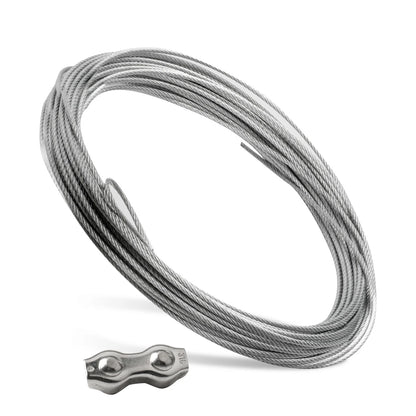 Lock Latch Release Cable & Clamp FJ7595-1 for Rotary Lift SPOA88, SP98,SPO98