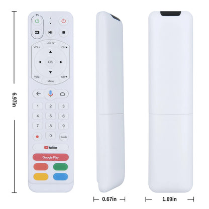 Voice Remote Control For Westman InfiniTV Yukon TV EVO PRO 4K TV -