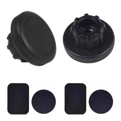 ThtRht 2 Pack Magnetic Phone Holder Mount Magnet and Metal Plate with Black