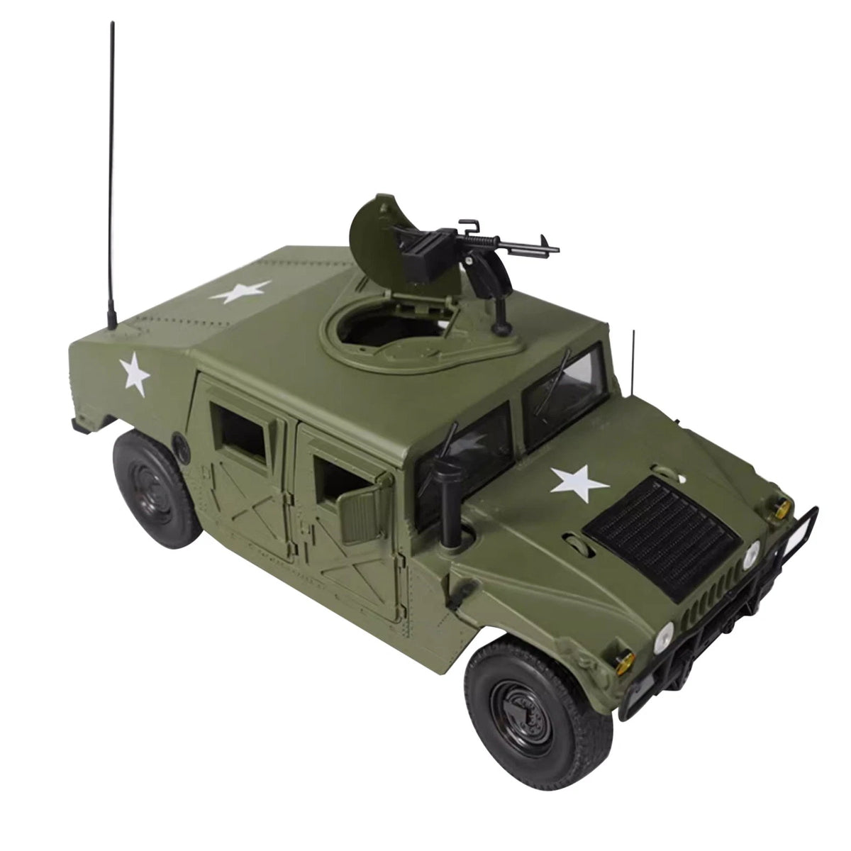 24cm Diecast Alloy 1/18 For Hummer Hmmwv Battlefield Vehicle Model Craft