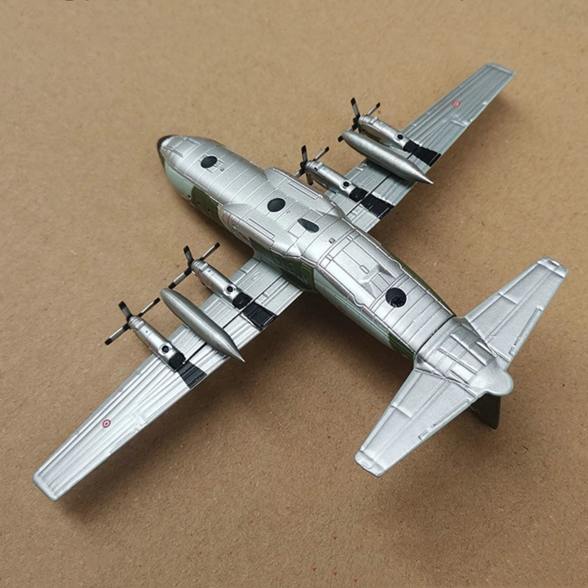 1/250 C-130H Hercules Alloy Aircraft Model US Air Force Transport 12cm Stand