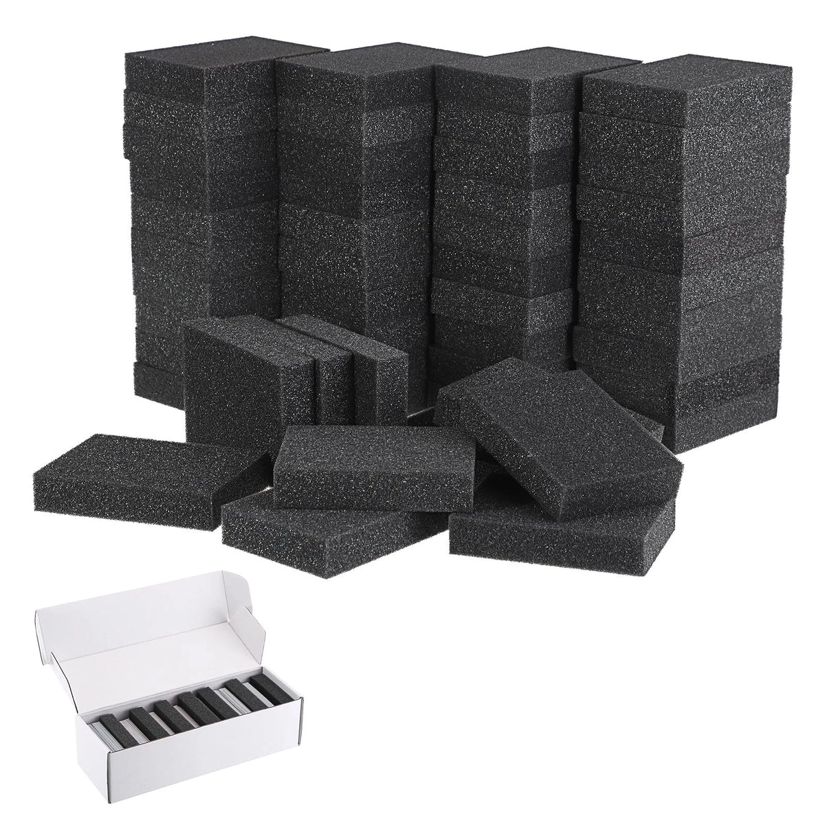 OwnMy 50PCS Sponge Foam Trading Card Dividers for Storage