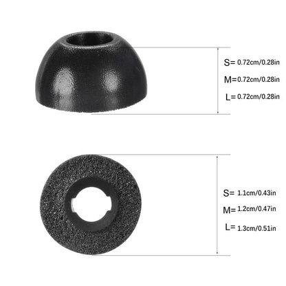 6Pcs Black Ear Tips Cover S M L Set For Samsung Galaxy Buds Pro Earbuds Parts