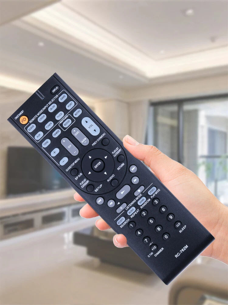 RC-762M Remote Control For Onkyo AV Receiver HT-R290 HT-R380 HT-R538 AVX-290